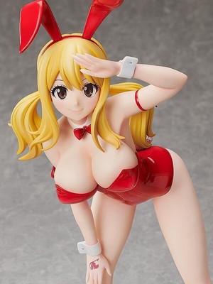 FREEing FAIRY TAIL Lucy Heartfilia Bunny Ver. 1/4 PVC Figure TV Anime From Japan