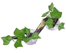 Resin Reptile Corner Branch Terrarium Plant Decoration with Suction Cup for