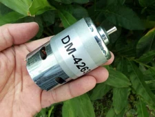 1pcs DC24-36V 4000-6000rpm Low Speed Large Torque Mute 775 DC Motor for DIY Part