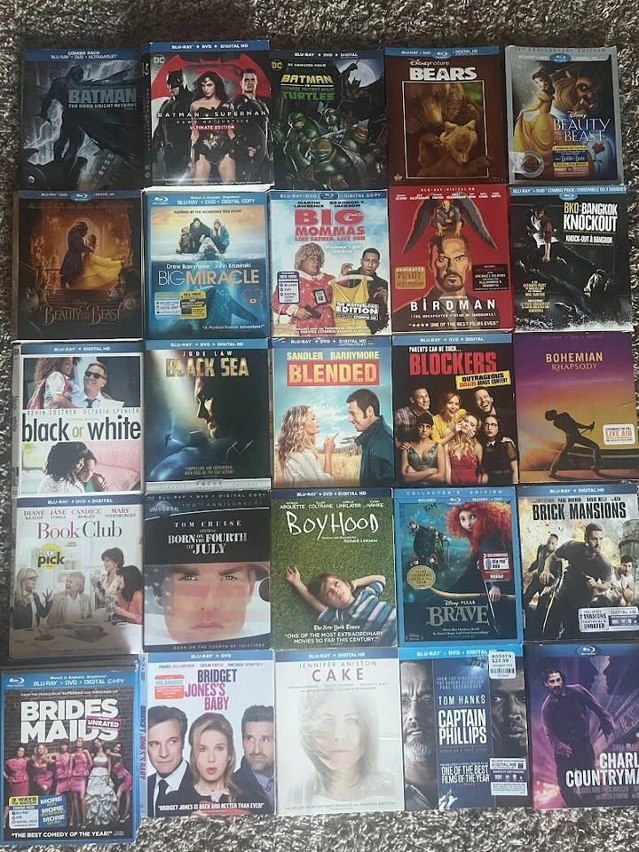 Blu-ray Slipcovers Only - NO MOVIES/ DISCS/ Free Shipping Covered! $3.50 Each! - Image 2 of 4