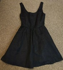 WOMENS JUNIORS sz 1 PRINCESS VERA WANG LITTLE BLACK DRESS sparkle BEAUTIFUL EUC