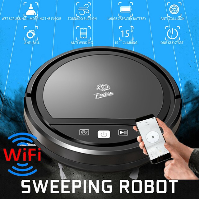 robot vacuum wash floor