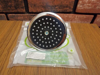 New Niagara Sava Oversized Spa Showerhead 1.5GPM High Efficiency Chrome N2515CH