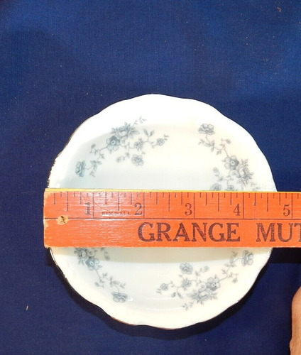 Johann Haviland Blue Garland Fruit Dessert Bowls Bavaria Germany 5" Set of 4 - Picture 4 of 4