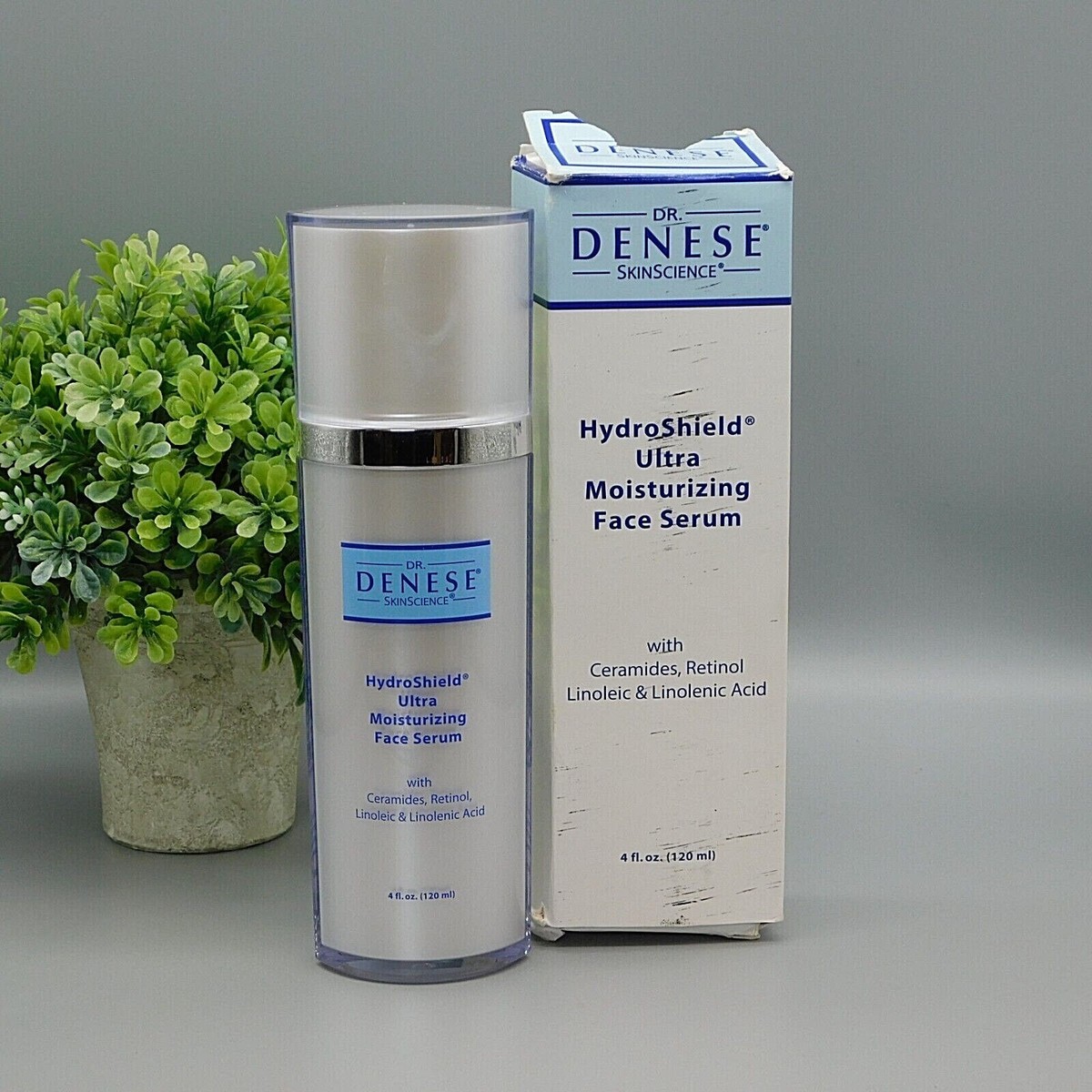 Dr Denese Hydroshield Ultra Moisturizing Face Serum 4 oz New In