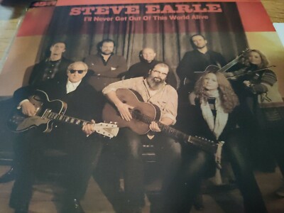 Steve Earle I'll Never Get Out..Alive Record Store Day 2011 7''45 Red NEW RSD OOP
