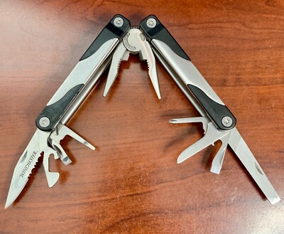Winchester 2CR Stainless Multi-Function Folding Pliers Pocket Utility Knife