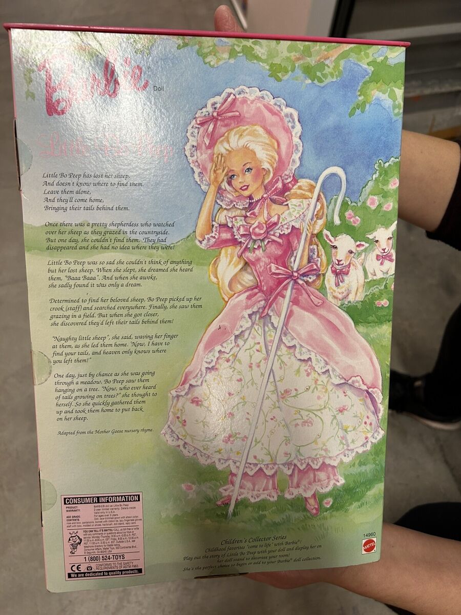 Mattel 1995 Barbie Little Bo PEEP Children's Collector 14960 Mattel 1995 Barbie Little Bo PEEP Children's Collector 14960