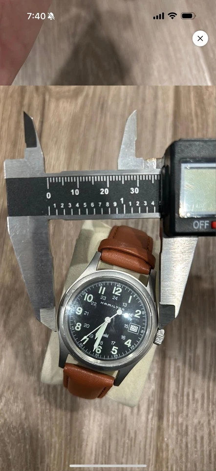 Hamilton Khaki 6361 Military Field Watch – Vintage - Image 3 of 3