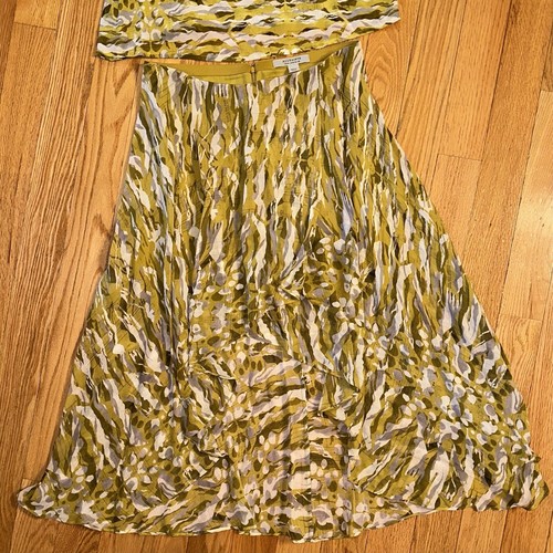 AllSaints Skirt & Top Set- Slvina Skirt & Tami Cami- Oniyuri print-outfit Size 8 - Picture 5 of 14