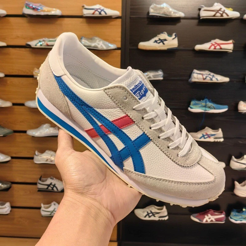 ASICS NUOVO Onitsuka Tiger 78 EX 1183B400 753 bianco blu sneaker scarpe uomo donna