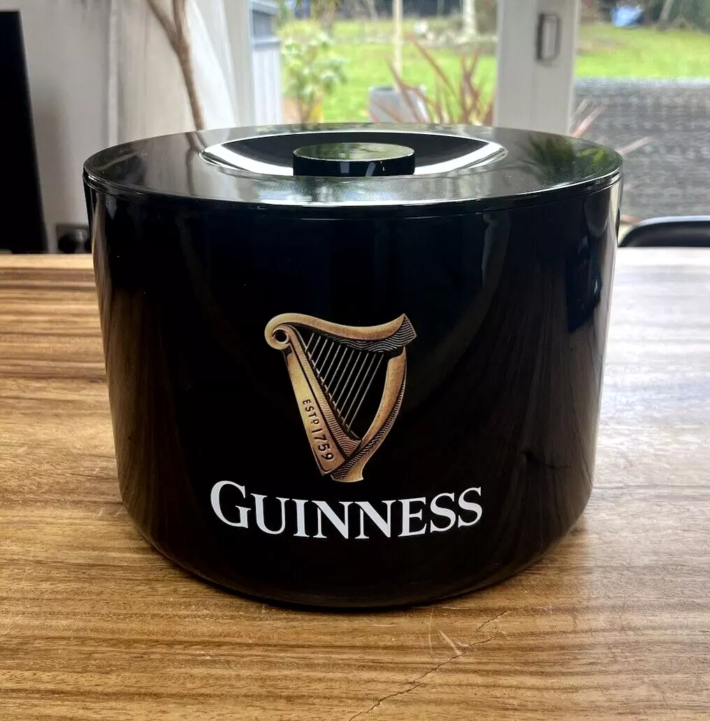 Guinness Ice Bucket With Lid And Liner 10L Brand new Great for
