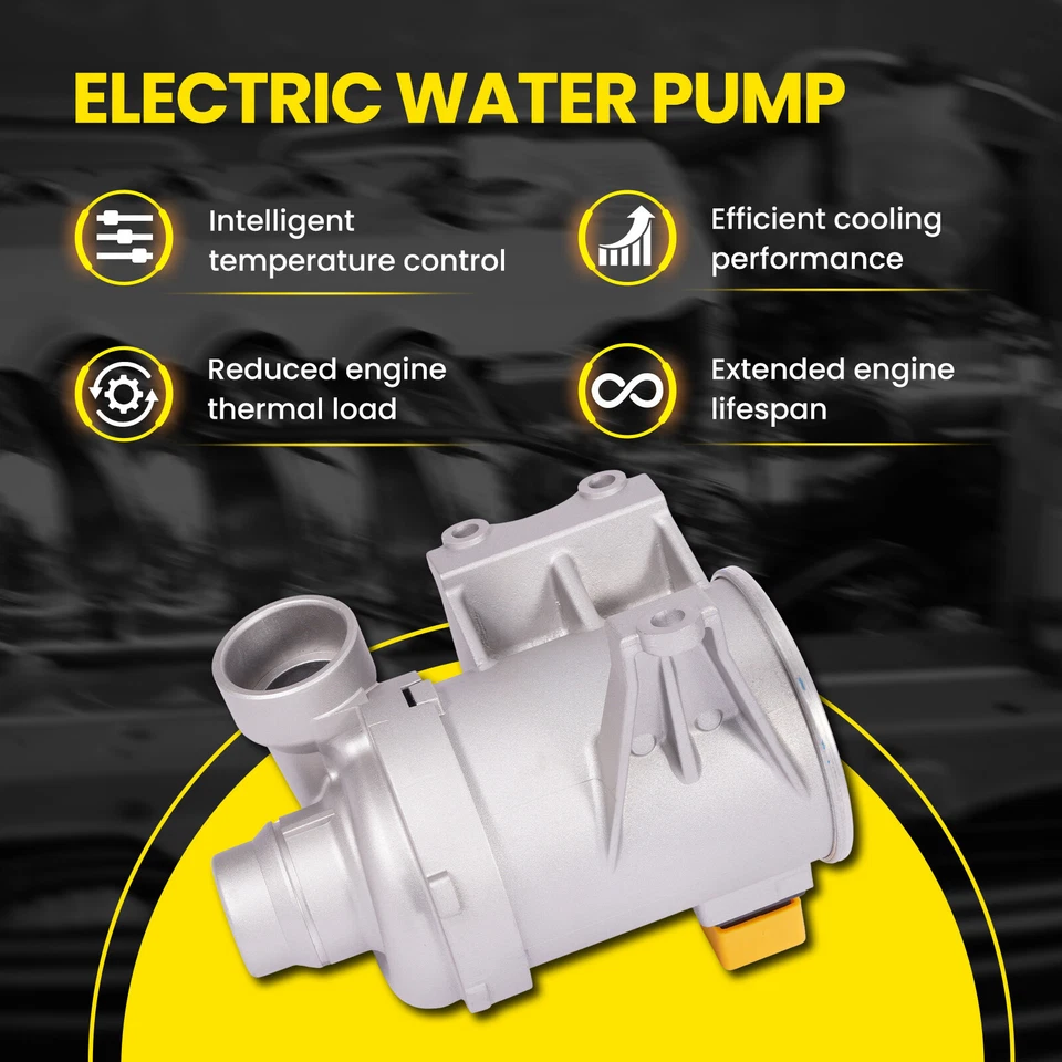 Engine Water Pump for Volvo S80 S60 V60 Cross Country XC60 S90 Polestar 2.0L - Image 3 of 4