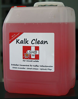 1 X 5 Liter Kanister SHB Entkalker für alle Modelle geeignet, z. B. Schaerer WMF