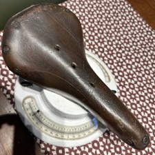 Sella stretta Brooks B17 Champion vintage marrone, 1975, ottime condizioni