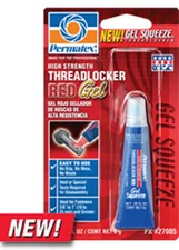 Permatex Gel Twist Threadlockers - 5 gr - Red Motorcycle ATV/UTV Street 27005