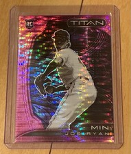 2022 Panini Chronicles - Titan Joe Ryan #10 Pink Pulsar Prizm (RC) Twins