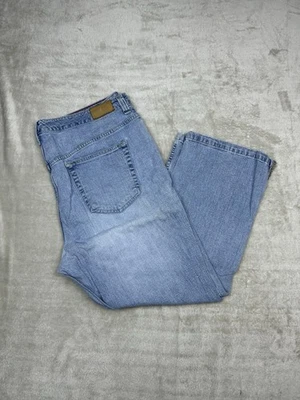 Jean Tommy Hilfiger Femme Bleu Clair Capri 7/8 Crop Denim Vintage Y2K W34 - Photo 1/4