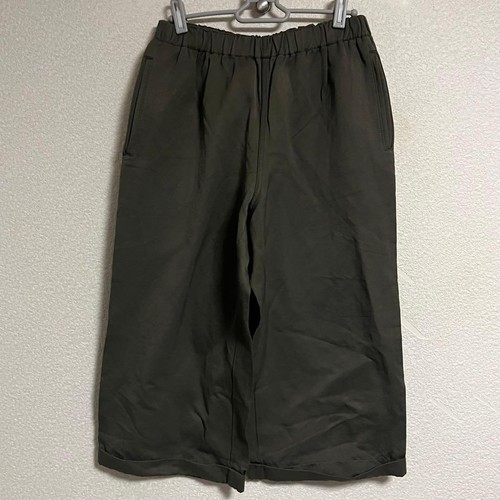 COMME des GARCONS Wide Pants Black Cotton S 00s Unisex Retro Fashion