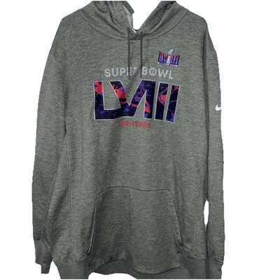 Nike Super Bowl LVIII Las Vegas NFL Therma Fit Mens Hoodie XXL
