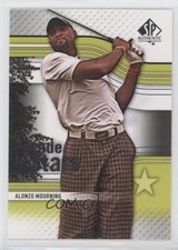 2012 SP Authentic Parade of Stars Alonzo Mourning #55 HOF 8d1
