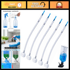 360  Flexible Spray Bottle Adapter, Universal Nozzle for Upside Down Spraying, 5