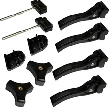 Universal Replacement Parts for Hard Tri-Fold Tonneau Cover -6* T-Bolts, Rear