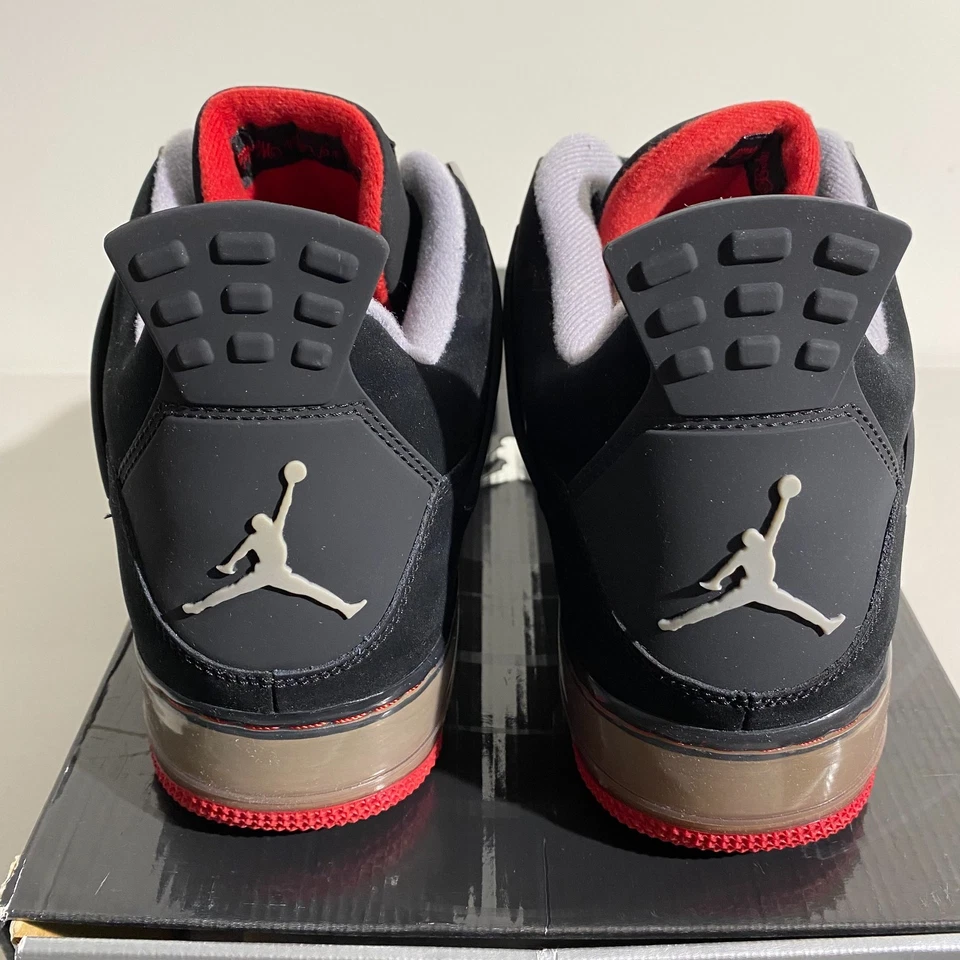 Size 12.5 - Nike Air Jordan Fusion 4 Bred 2009 Sneakers 364342-061 Ship Fast! - Image 4 of 4