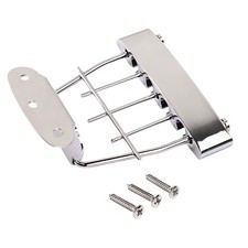 Cordier Trapeze Chrome 4 Cordes Pour Archtop Jazz Bass Guitar