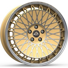 Alufelgen ETA BETA EB40 19" 8.5J 5x112 ET 45 73.06 MATT GOLD LIP+FACE POLISH