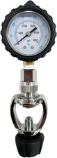 Scuba Diving Yoke Tank Pressure Checker 5000 PSI 350 BAR Accurate Pressure Gau