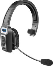 Trucker Bluetooth 5.2 Wireless Headset With Noise Cancelling Mic For Phones PC
