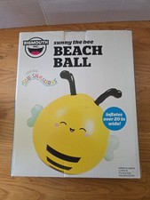 Ballon de plage concert d'été Squishmallows Sunny The Bee de Bigmouth Inc 20" Neuf dans sa boîte 