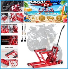 Hydraulic Motorcycle Lift Jack 1500 Lbs Capacity Atv Hoist Stand 4 Wheels Foot Hydraulic Motorcycle Lift Jack 1500 Lbs Capacity Atv Hoist Stand 4 Wheels Foot