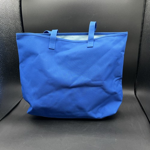 Lancome Paris Strandtasche - Einkaufstasche Stoff mit wasserdichtem Futter 16 1/2 x 13 - Bild 3 von 6