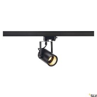 Schwarz Moderne Strahler Schienenreflektor 1X50W/Gu10 IP20 12,3X17,2 [Cm]