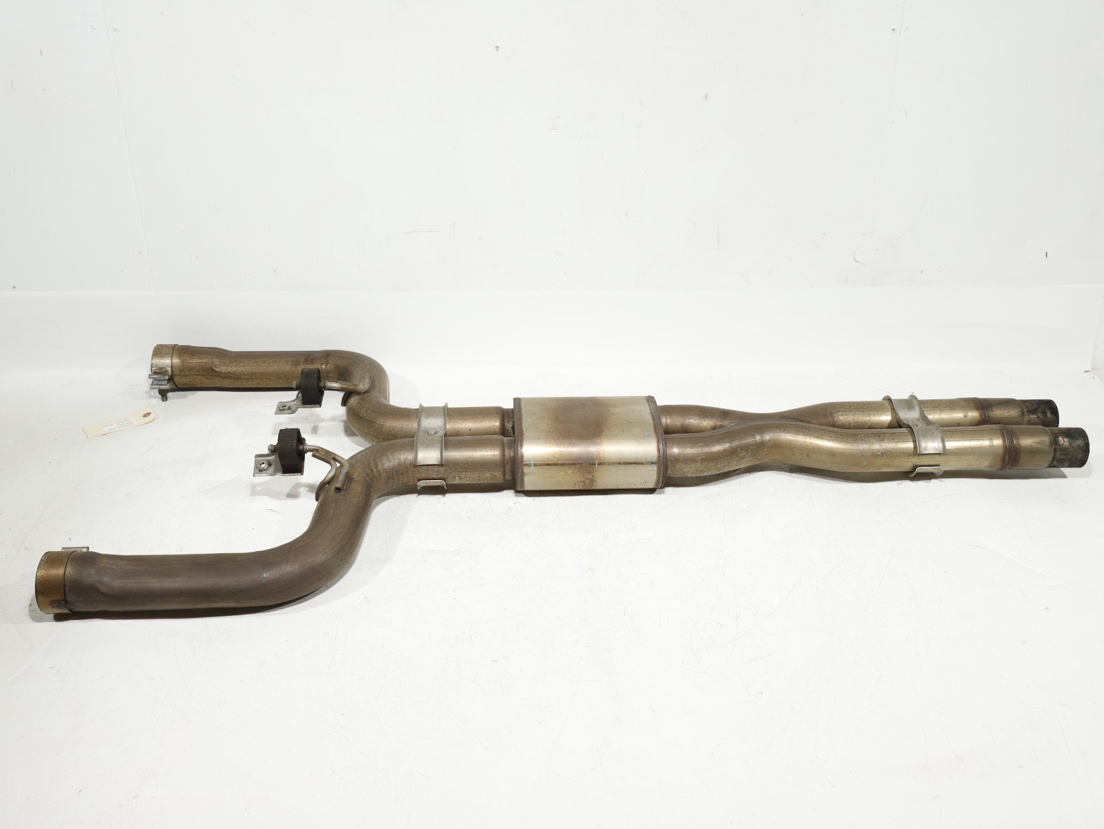 14-20 Maserati Ghibli SQ4 M157 X-pipe Exhaust Pipe Left & Right Side Set OEM 21k