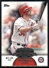 2013 Topps Bryce Harper Making Their Mark #MM-19 Washington Nationals