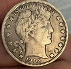 1902 Barber Half Dollar Very Good-Looking
