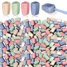 200 Pack Toothbrush Covers Portable Toothbrush Protector Coverings Clips Toot...