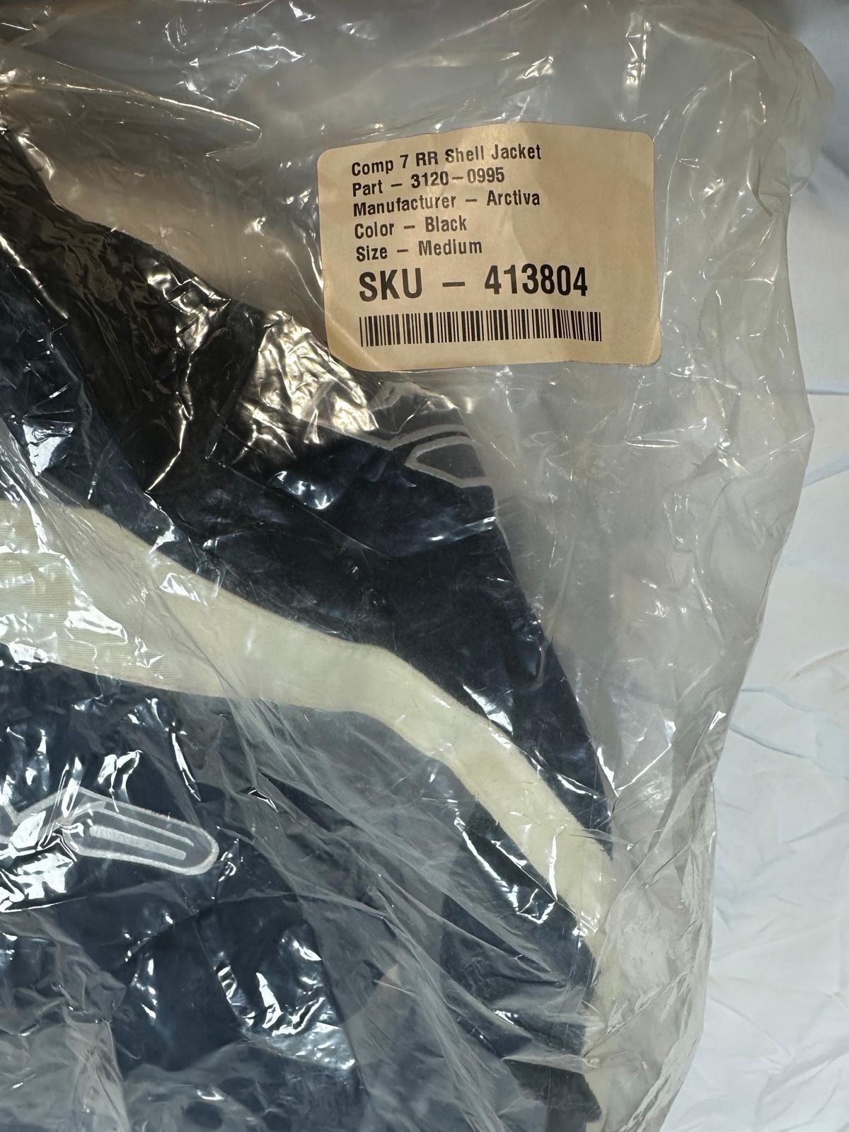 Arctiva Comp 7 RR Motorcycle Jacket Size M Black/Grey 3120-0996