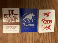 Single Vintage Swap Horse Racing Advertising Playing Cards