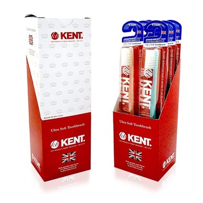 KENT Classic Medium Head Extra Soft Toothbrush Sensitive Teeth Gums Adults Teens