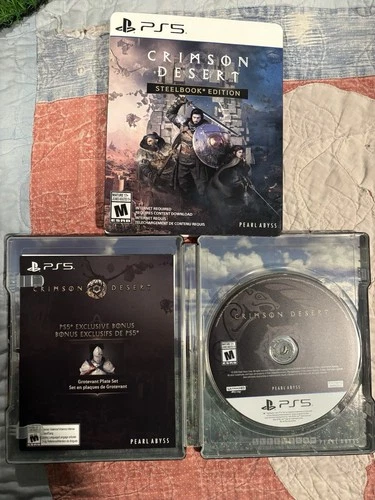 Crimson Desert Steelbook Edition (Sony PlayStation 5) BRAND NEW