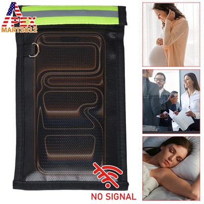 Faraday Bag Cell Phone RFID Signal Blocking Pouch Case Cover Radiation Shielding