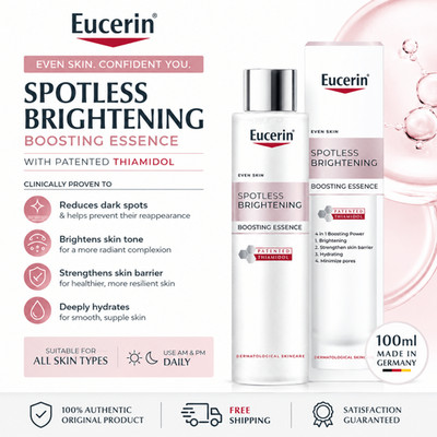 1X 100ml Eucerin Spotless Brightening Boosting Essence Hyaluronic Acid