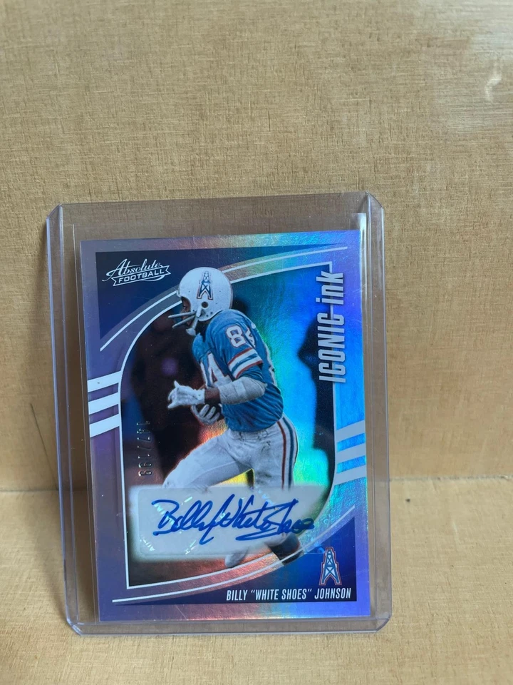 2025 Absolute Football Billy Johnson Iconic ink /199 - Bild 1 von 2