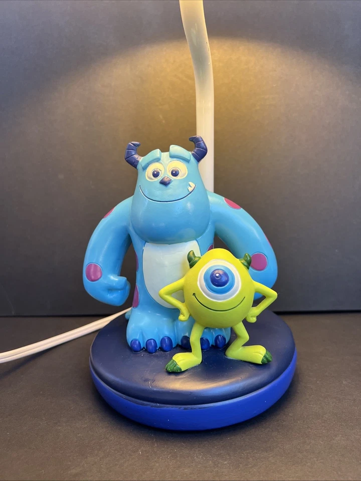 Lámpara Mike & Sulley Disney Baby Monsters Inc + Pantalla RARA Pixar Babies R Us Funciona Foto 3 de 4