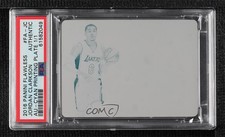 2016-17 Flawless Auto Printing Plate Cyan 1/1 Jordan Clarkson PSA Authentic 0bl9