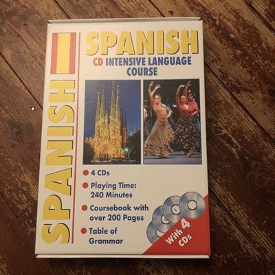 Spanish Intensive Language Course 4 CD's And Coursebook Naumann And Gobel
